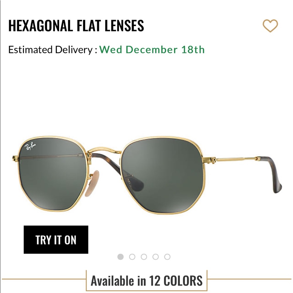 Ray-Ban HEXAGONAL FLAT LENSES
